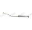 WALKER Orta susturucu 1630mm, montaj parçaları olmadan — Chevrolet Lacetti (3)