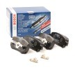 BOSCH Fren balatası seti 15, 5mm, piston klipsli — 2002 Mitsubishi Lancer (1)