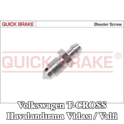 QUICK BRAKE Havalandırma vidası / valfi — Volkswagen T-cross