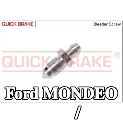 QUICK BRAKE برغي/صمام التهوية — Ford Mondeo