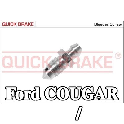 QUICK BRAKE برغي/صمام التهوية — Ford Cougar