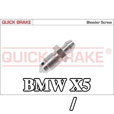 QUICK BRAKE برغي/صمام التهوية — BMW X5