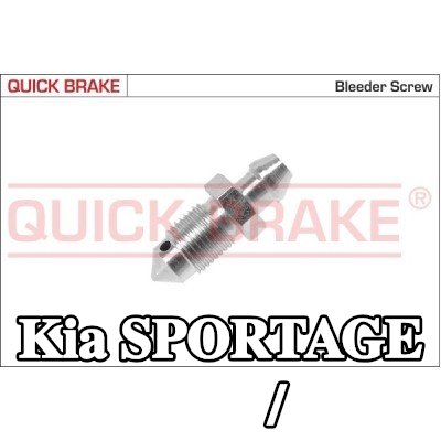 QUICK BRAKE برغي/صمام التهوية — Kia Sportage