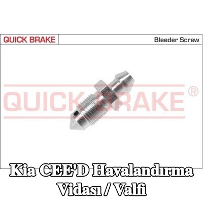 QUICK BRAKE Havalandırma vidası / valfi — Kia Cee'd