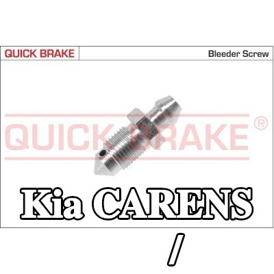 QUICK BRAKE برغي/صمام التهوية — Kia Carens