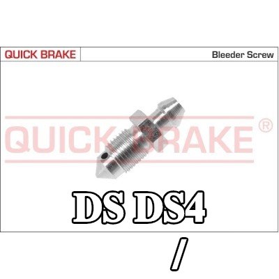QUICK BRAKE برغي/صمام التهوية — DS Ds4