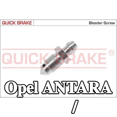 QUICK BRAKE برغي/صمام التهوية — Opel Antara