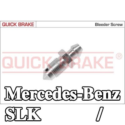 QUICK BRAKE برغي/صمام التهوية — Mercedes-Benz Slk