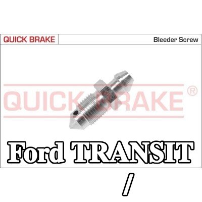 QUICK BRAKE برغي/صمام التهوية — Ford Transit