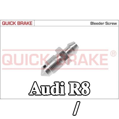 QUICK BRAKE برغي/صمام التهوية — Audi R8