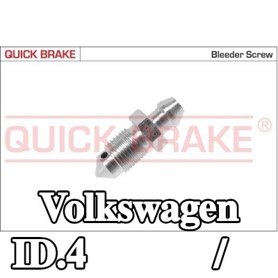 QUICK BRAKE برغي/صمام التهوية — Volkswagen Id.4