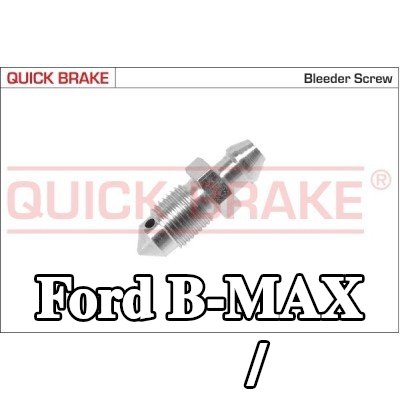 QUICK BRAKE برغي/صمام التهوية — Ford B-max