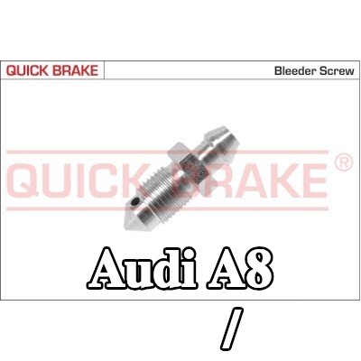 QUICK BRAKE برغي/صمام التهوية — Audi A8