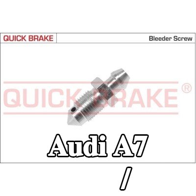 QUICK BRAKE برغي/صمام التهوية — Audi A7