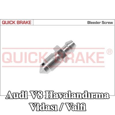 QUICK BRAKE Havalandırma vidası / valfi — Audi V8