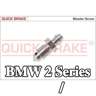 QUICK BRAKE برغي/صمام التهوية — BMW 2 Series