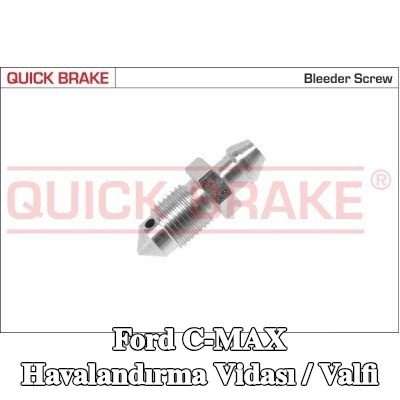 QUICK BRAKE Havalandırma vidası / valfi — Ford C-max
