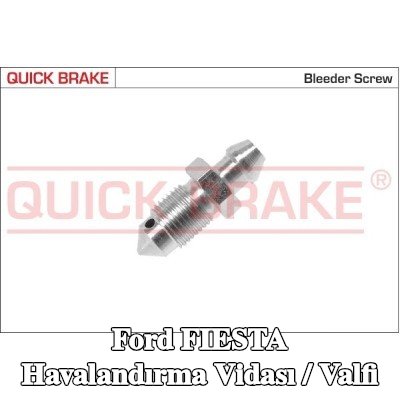 QUICK BRAKE Havalandırma vidası / valfi — 2012 Ford Fiesta