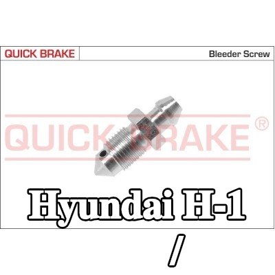 QUICK BRAKE برغي/صمام التهوية — Hyundai H-1