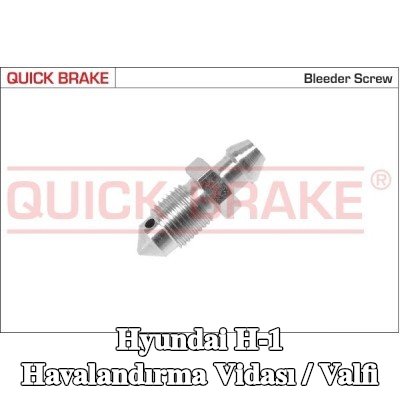 QUICK BRAKE Havalandırma vidası / valfi — Hyundai H-1