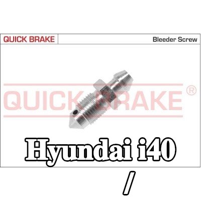 QUICK BRAKE برغي/صمام التهوية — Hyundai i40