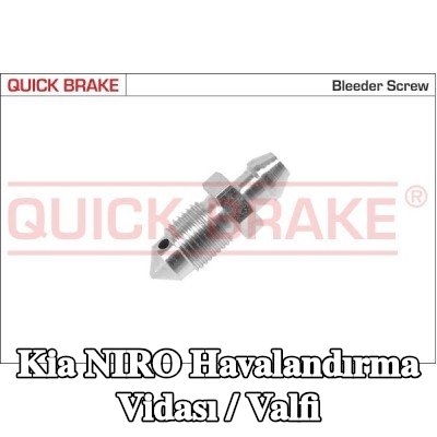QUICK BRAKE Havalandırma vidası / valfi — Kia Niro