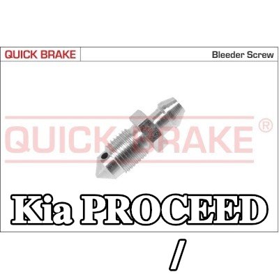 QUICK BRAKE برغي/صمام التهوية — Kia Proceed
