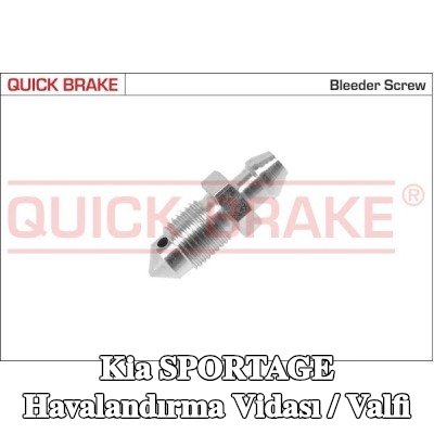QUICK BRAKE Havalandırma vidası / valfi — Kia Sportage