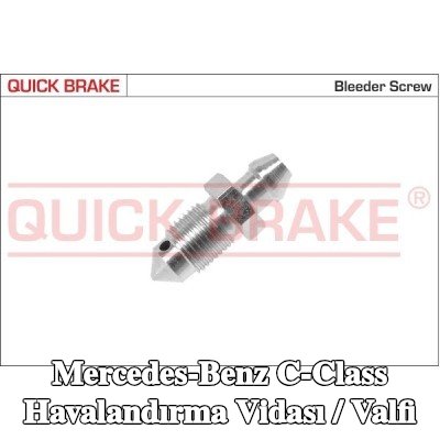 QUICK BRAKE Havalandırma vidası / valfi — Mercedes-Benz C-Class