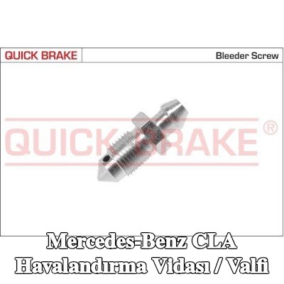 QUICK BRAKE Havalandırma vidası / valfi — Mercedes-Benz Cla