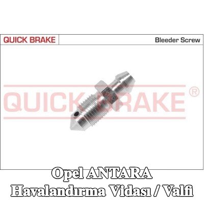 QUICK BRAKE Havalandırma vidası / valfi — Opel Antara