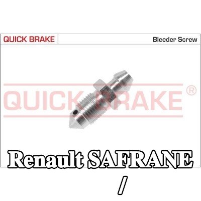 QUICK BRAKE برغي/صمام التهوية — Renault Safrane