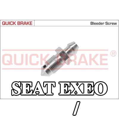 QUICK BRAKE برغي/صمام التهوية — SEAT Exeo