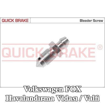 QUICK BRAKE Havalandırma vidası / valfi — Volkswagen Fox