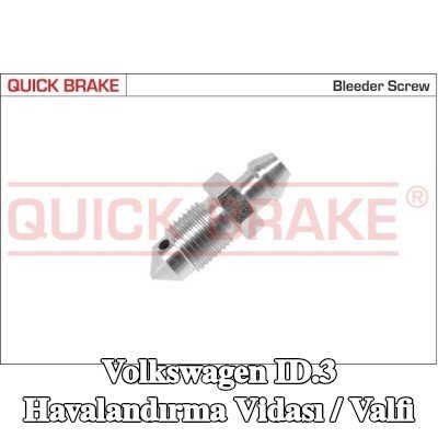 QUICK BRAKE Havalandırma vidası / valfi — Volkswagen Id.3