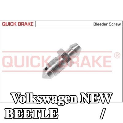 QUICK BRAKE برغي/صمام التهوية — Volkswagen New Beetle