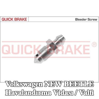 QUICK BRAKE Havalandırma vidası / valfi — Volkswagen New Beetle