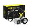 RIDEX PLUS V-Oluklu Kayış Seti — Opel Tigra (1)