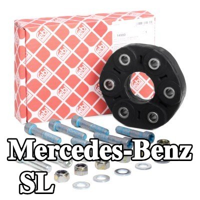 FEBI BILSTEIN مقرنة عمود الإدارة مع الصواميل, مع مسامير/براغي, مع غسالات, توربو OE جديد — 2012 Mercedes-Benz Sl