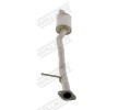 WALKER كاتم الصوت الأوسط 1565mm, بدون قطع التثبيت — Renault Kadjar (4)
