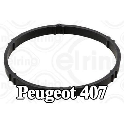 ELRING حشية, غلاف مشعب السحب غلاف الخانق — Peugeot 407