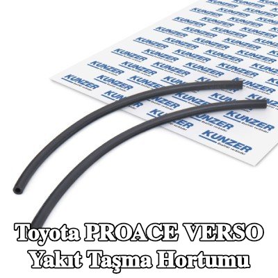 KUNZER Yakıt taşma hortumu — Toyota Proace Verso