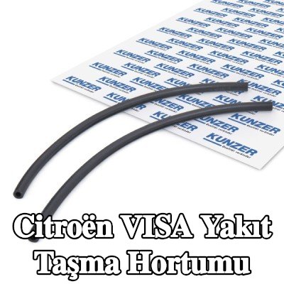 KUNZER Yakıt taşma hortumu — Citroën Visa