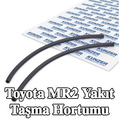 KUNZER Yakıt taşma hortumu — Toyota Mr2