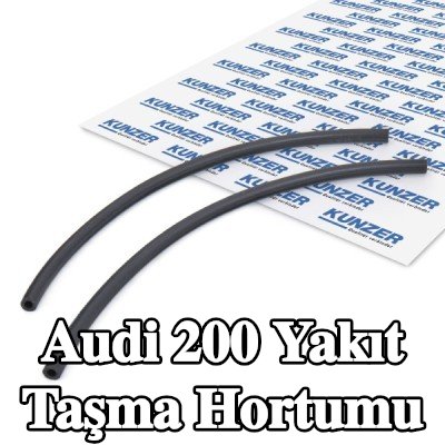 KUNZER Yakıt taşma hortumu — Audi 200