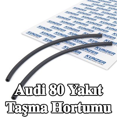 KUNZER Yakıt taşma hortumu — Audi 80