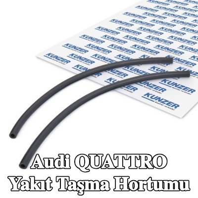 KUNZER Yakıt taşma hortumu — Audi Quattro