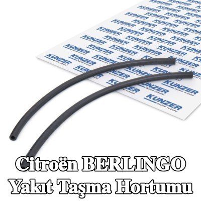 KUNZER Yakıt taşma hortumu — 1998 Citroën Berlingo
