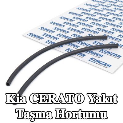 KUNZER Yakıt taşma hortumu — Kia Cerato