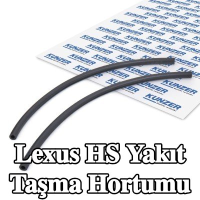 KUNZER Yakıt taşma hortumu — Lexus Hs
